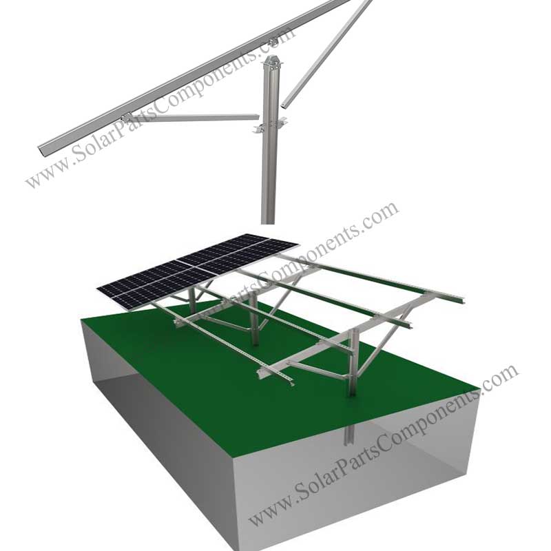 solar pile ground mounting factory directly