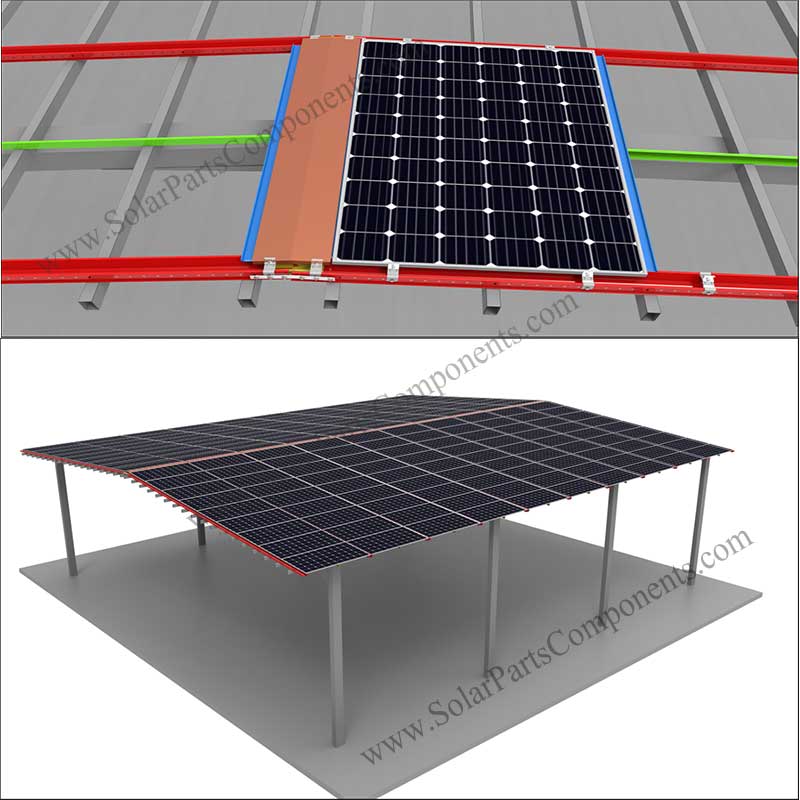 waterproof solar mounting for solar PV installation