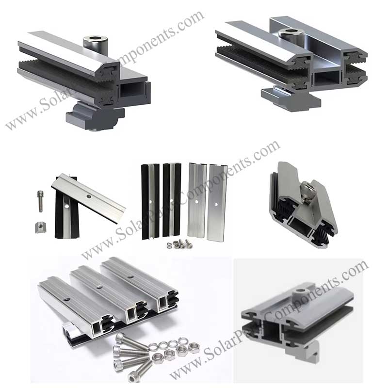 flexible solar module clamp
