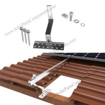 Solar tile roof structure brackets AL6005-T5
