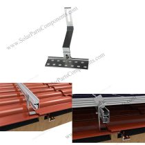 Solar tile roof structure brackets Aluminum