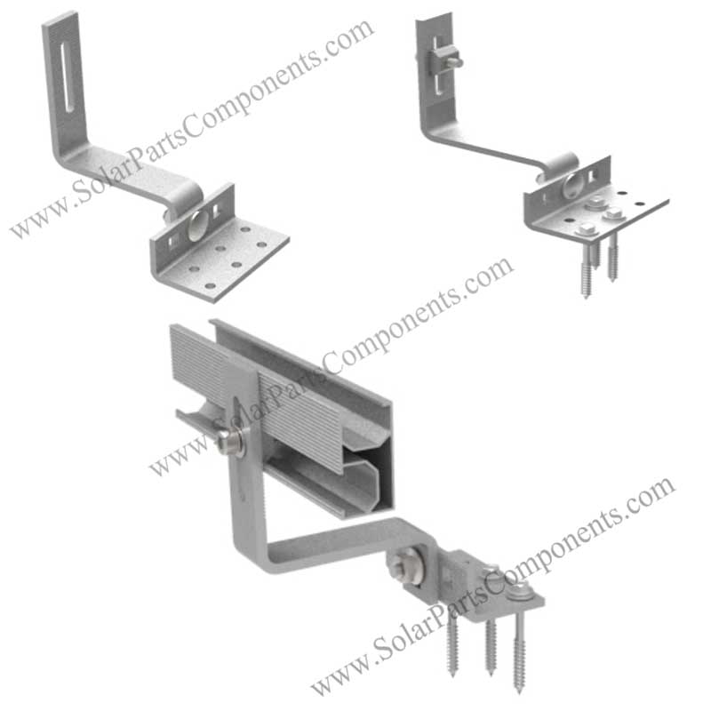 aluminium hook for solar