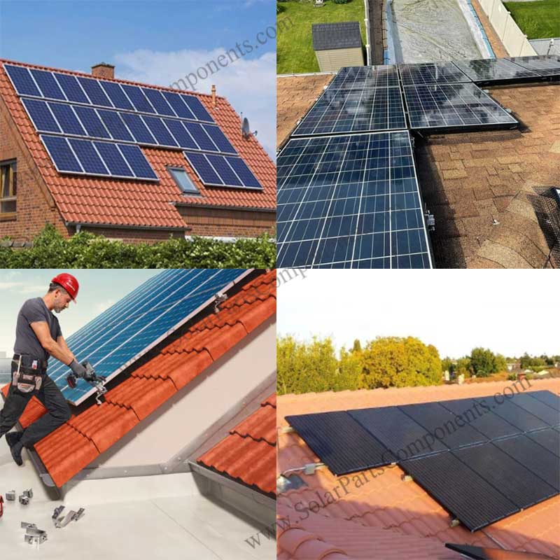 Solar aluminum hook