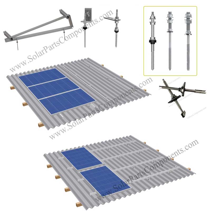 hanger bolts for solar panel mount