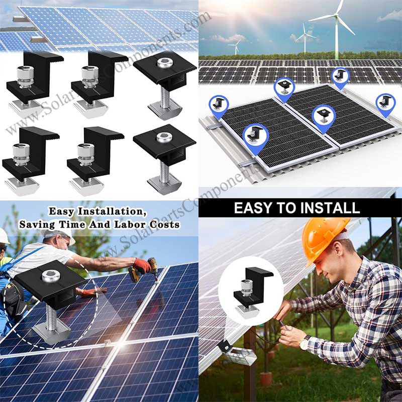 PV End clamp