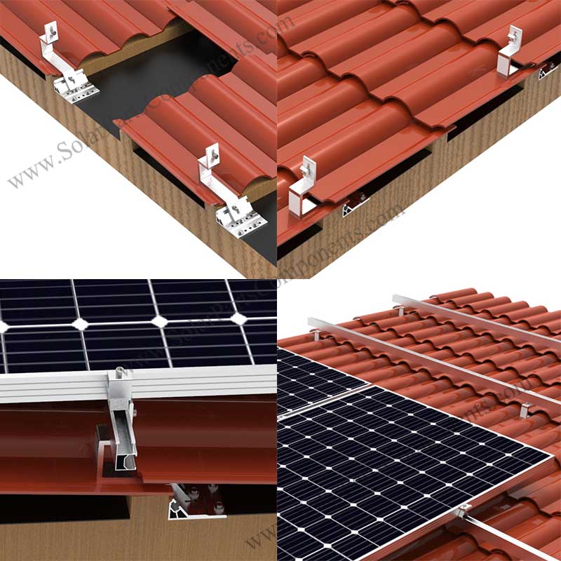 aluminium hook for PV panel