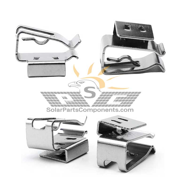 solar panel cable clips vertical