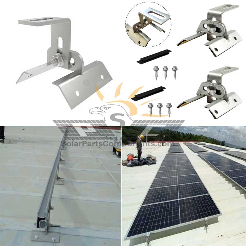 trapezoidal roof clamp adjustable SUS304