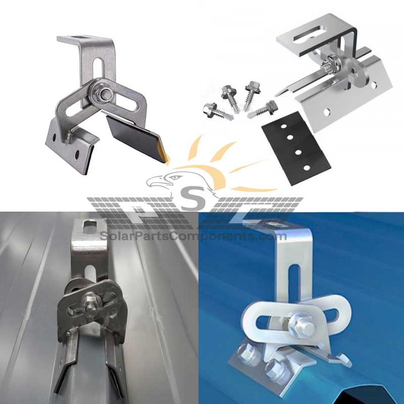 trapezoidal roof clamp adjustable