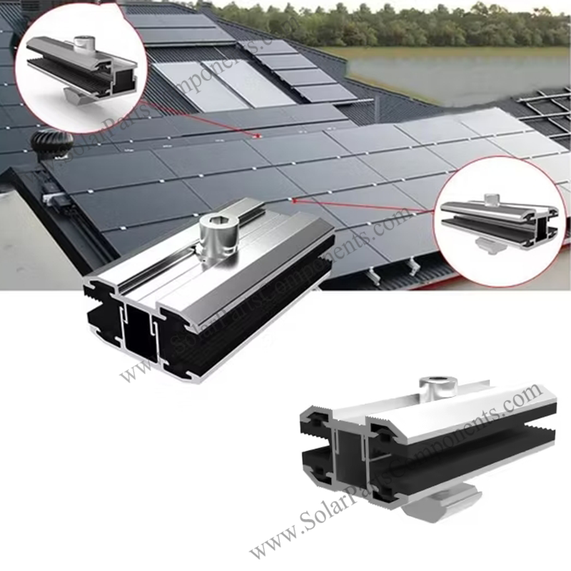 thin film PV panel clamps