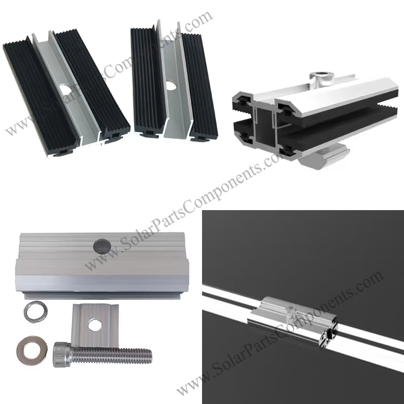 thin film PV panel clamp