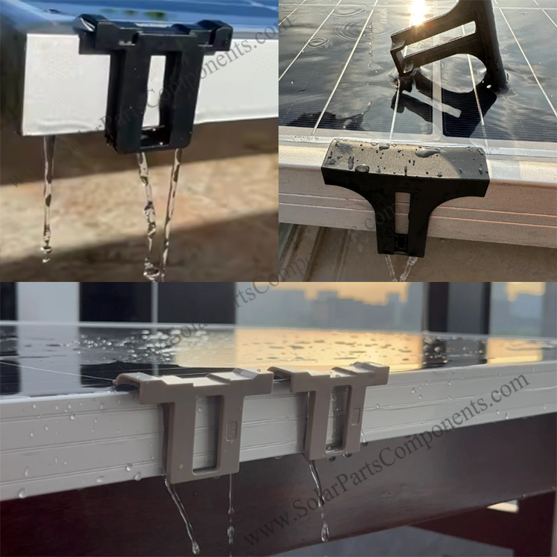 plastic water guide clip for solar