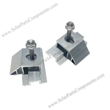 Mid clamp for PV panel Stainless steel mid clamp for PV panel