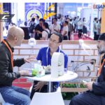 XIAMEN TOP BEST TECH CO., LTD SNEC 2025 Booth showcasing solar panels and storage solutions in Shanghai