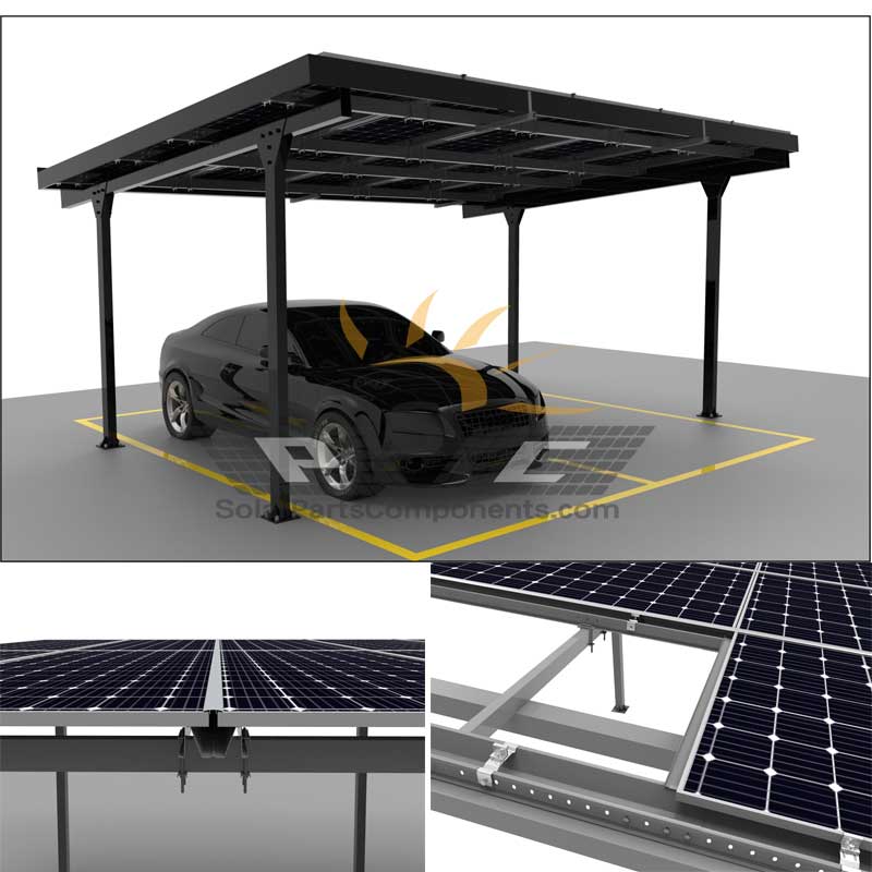 Solar Carport Solutions ZAM steel