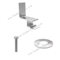 snow guard clamp for solar