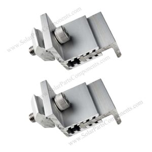 solar panel end clamps for pv mounting