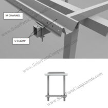 U clamp solar mount