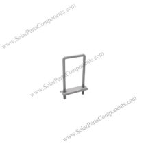 U clamp solar fixture