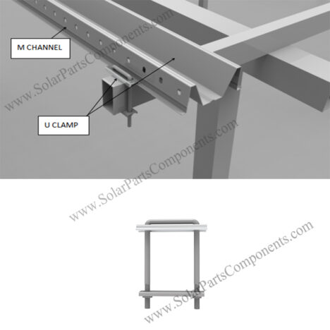 U clamp solar U clamp solar mount
