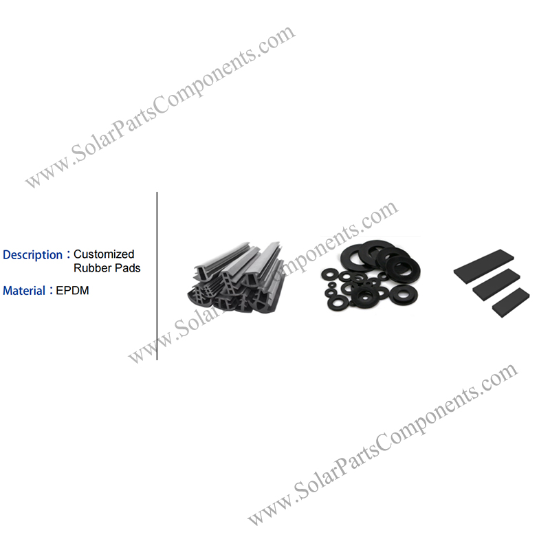 solar system EPDM rubber pad
