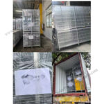 Wire mesh cable tray for solar mounting systems