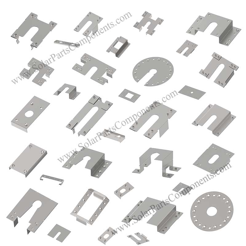 solar panel grounding clip