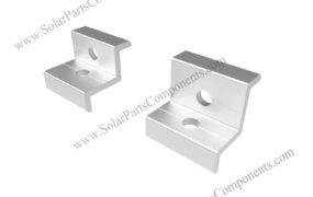solar end clamp dual-purpose