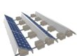 penetrative rooftop solar mounting
