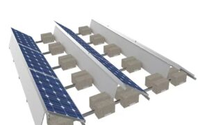 penetrative rooftop solar mounting