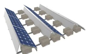 penetrative rooftop solar mounting