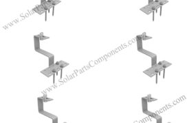 solar panel mounts for tile roofs HDG material