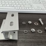 No-Rail Solar Panel Mounting Clamp