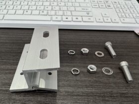 No-Rail Solar Panel Mounting Clamp