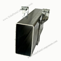 Adjustable solar purlin clamp