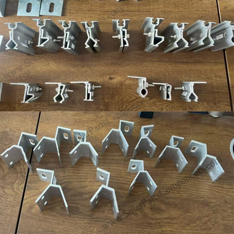 corrugated roof solar mounts factory