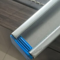 PV mounting rail end caps