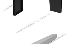 plastic solar rail end caps