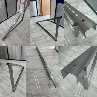 triangle solar mounting bracket for flat roof