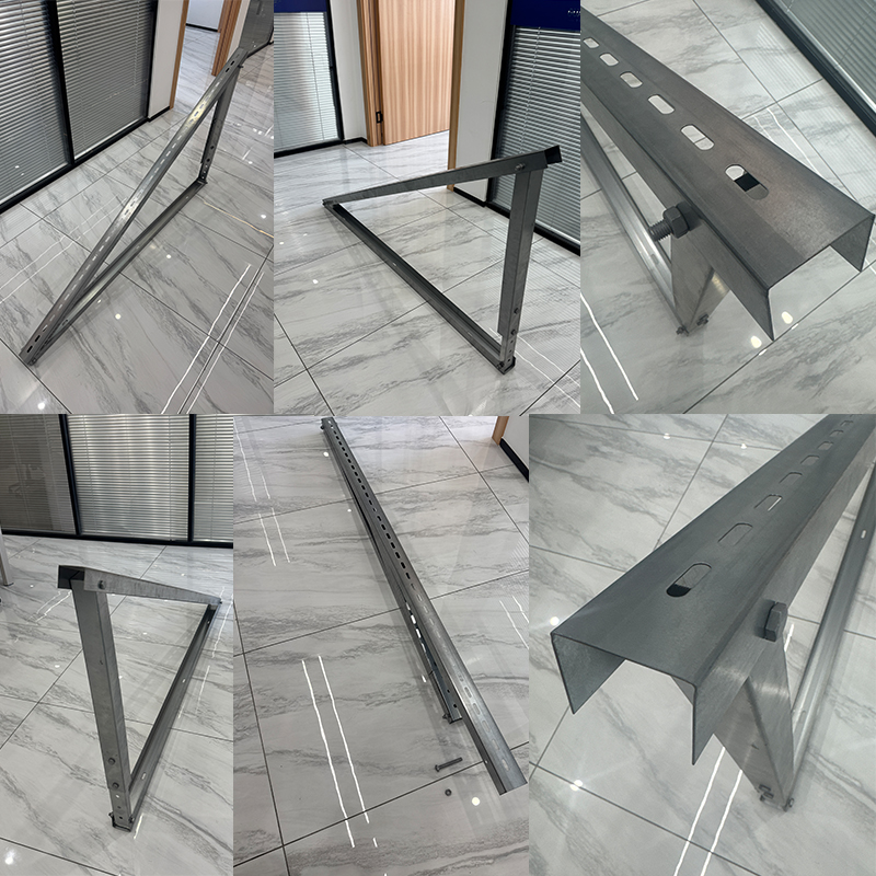 adjustable triangle mount for solar panel triangle solar mounting bracket for flat roof