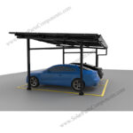 Custom solar carport