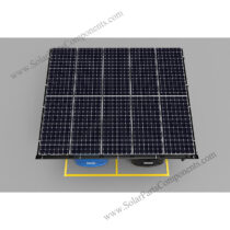 Portal frame solar carport