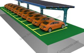 BIPV solar carport