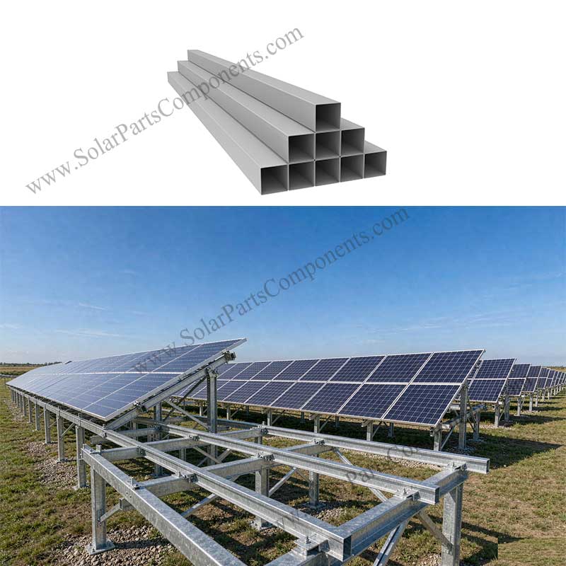 Square Pipe Solar Racking Square Pipe Solar Racking